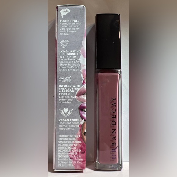 Urban Decay Vice Plumping Shine Hydrating Lip Gloss Balm cruisin name drop NIB - Picture 4 of 6